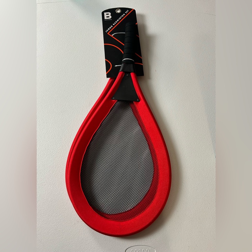 Black Series Jumbo Badminton Racket Set NIP
